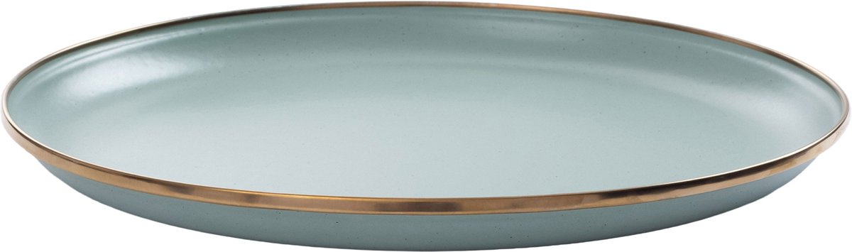 Barebones Diner Borden (2 stuks) - Platte borden - Mint