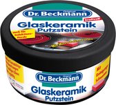 Dr. Pierre de nettoyage pour vitrocéramique et induction Dr. Beckmann - Avec éponge à l'intérieur - Nettoyant puissant - 250gr