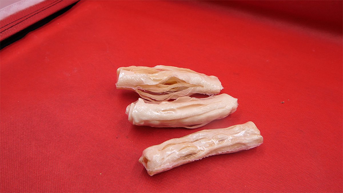 just4pets 3 X hondenkauwrol gesneden rawhide rollen, geschikt voor kleinere honden E12cm bevorderlijk voor gezonde tanden en tandvlees