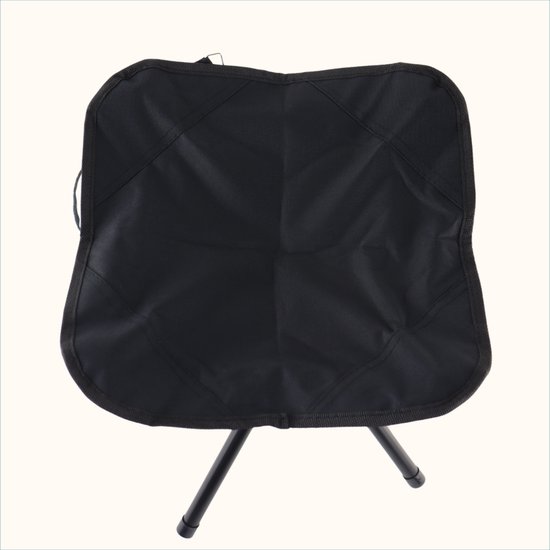 HIXA Opvouwbare kruk - 2 Stuks - Vouwkruk - Inklapbaar - Zwart - 33x40cm van HIXA — afbeelding 3