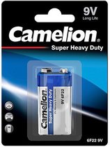 Camelion Super Heavy Duty 6F22, 9V