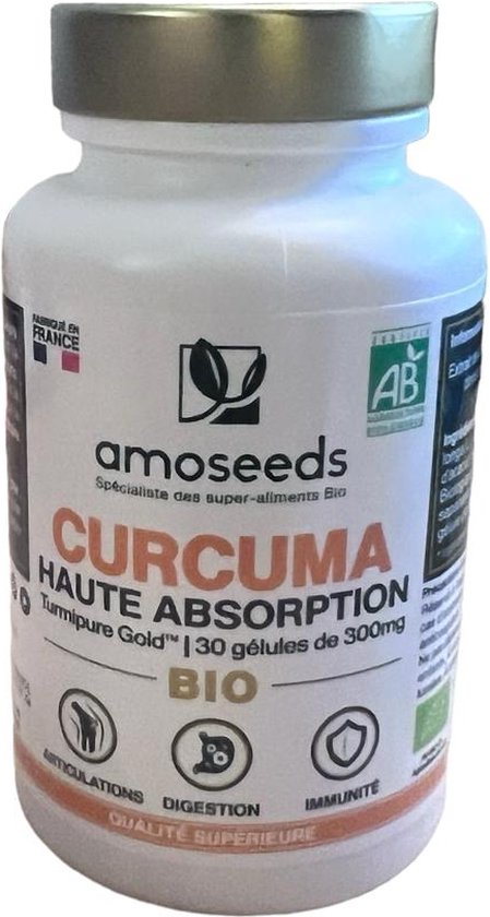 amoseeds curcuma haute absorption | bol