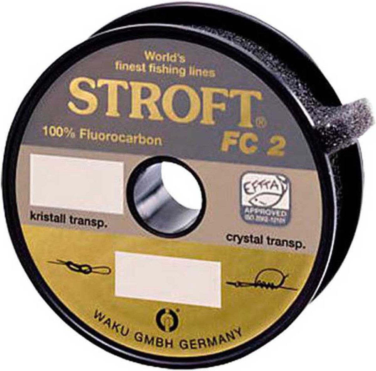 Stroft Fc2 100 M Flurocarbon Goud 0.110 mm