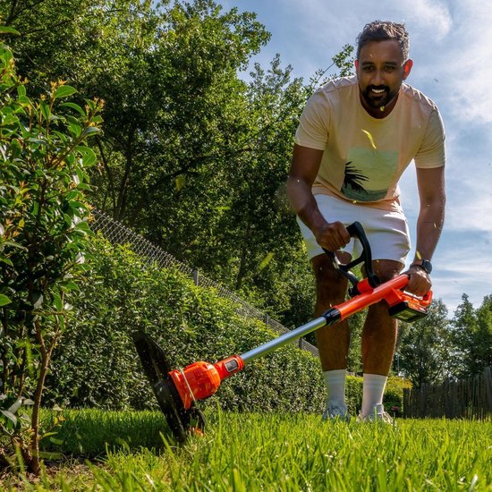Powerplus Dual Power Accu-grastrimmer POWDPG75411 - 20 V en 260 mm Ø, zonder accu en lader, 2-in-1 tuingereedschap als grastrimmer en kantensnijder voor uw tuin van Powerplus — afbeelding 3