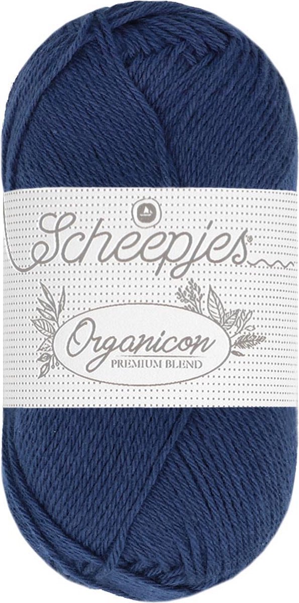Scheepjes Organicon 50 gram - 251 Aegean Blue