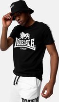Lonsdale T-Shirt Sheviock T-Shirt normale Passform Black-XXL