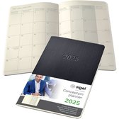 Sigel Conceptum maandagenda - A5 - 2025 (NL/FR/EN/DU) - zwart - softcover - SI-C2584