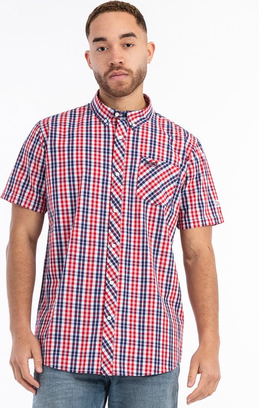 Lonsdale Chemise homme manches courtes coupe slim BRIXWORTH