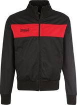 Lonsdale Trainingsjacke Alnwick Trikot Jacke schmale Passform Black/Red-M