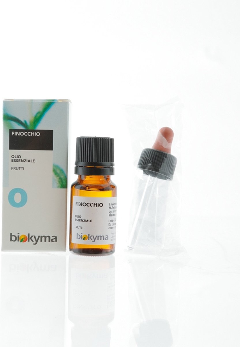 Goedkoopste Biokyma - Venkel extra zuivere essentiële olie 10 ml - Etherische olie voor Aromatherapie, Verdamping, Massage en intern gebruik - Foeniculum vulgare etherische olie