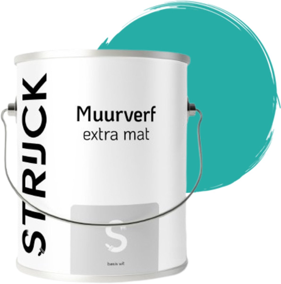 STRIJCK Muurverf Extramat - Azuur - 177B-5 - 2.5 liter