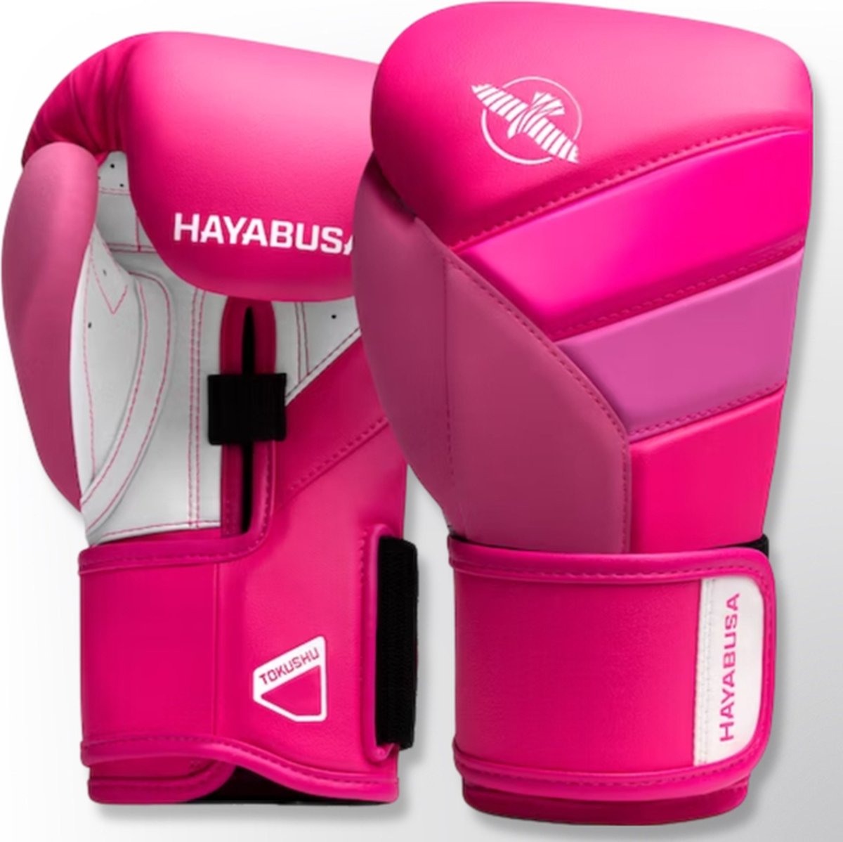 Hayabusa T3 Neon Bokshandschoenen - neon pink - 12 oz
