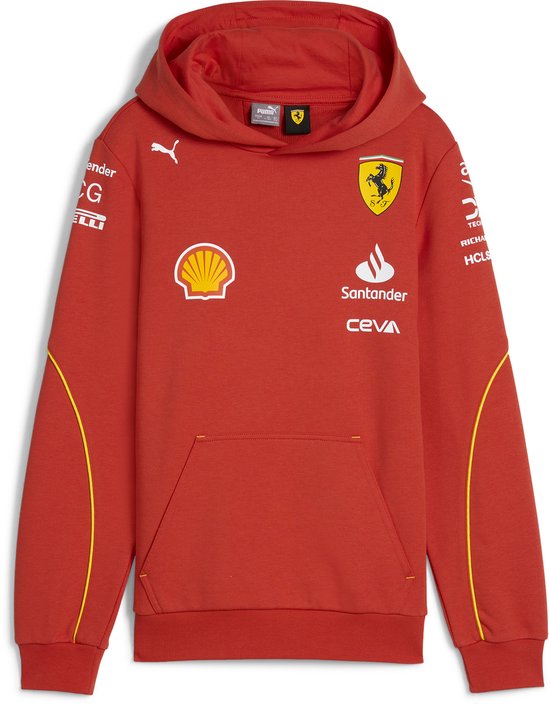 Ferrari Teamline Kids Hoody 2024 104 - Carlos Sainz - Charles Leclerc - Formule 1