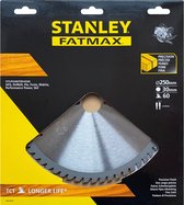 Lame de scie circulaire Stanley FatMax TCT 250x30mm 60T (STA15610)