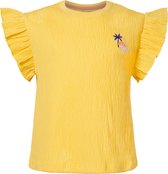 Noppies Girls Tee Eshowe short sleeve Meisjes T-shirt - Banana Cream - Maat 92