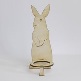 Eigen & Eerlijk - DIY konijn - paashaas - eierdop - hout