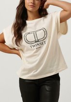 Twinset Milano 13457838-cpc Tops & T-shirts Dames - Shirt - Gebroken wit - Maat M