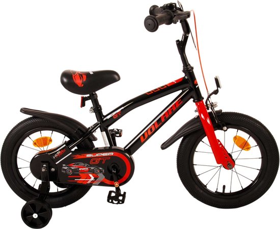 Vélo pour enfants Volare Super GT - Garçons - 14 pouces - Rouge