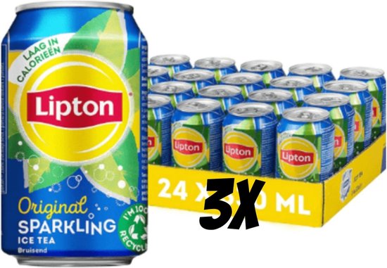 Lipton Ice Tea Sparkling 72 x 330 ml