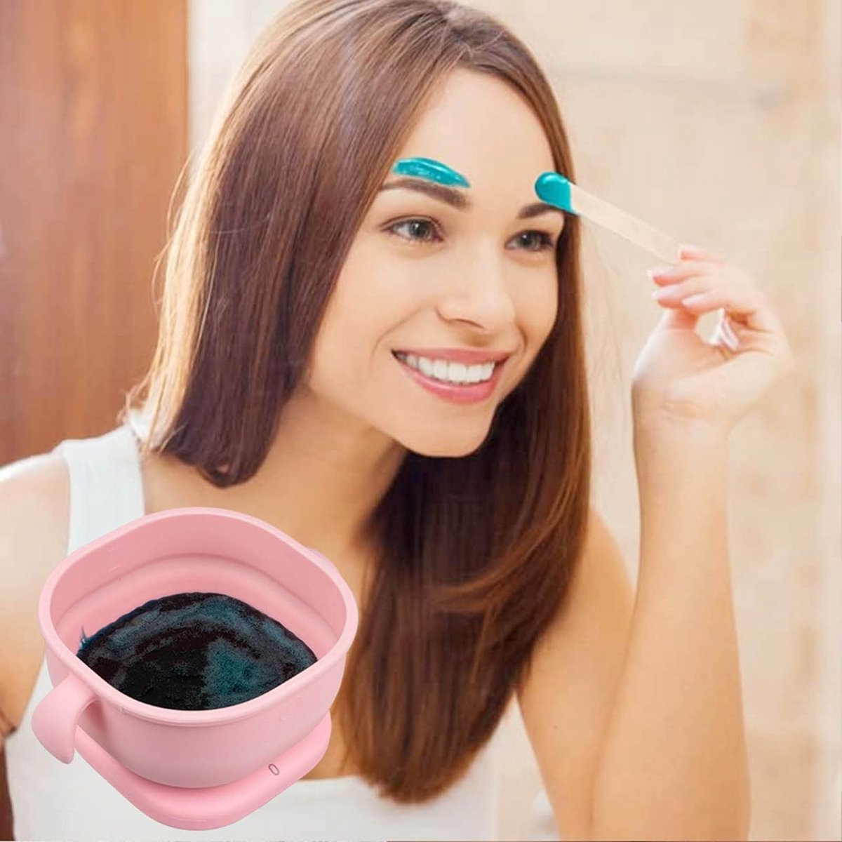 Viatel Waxverwarmer voor Ontharing, Professionele Elektrische Waxverwarmer voor Alle Soorten Wax, Waxmelter voor Ontharing, voor Benen, Lichaam, Bikinilijn