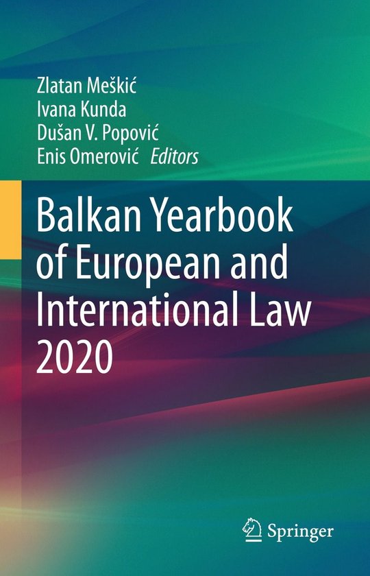 Law and Criminology (R0) - Balkan Yearbook of European and I ... - cover