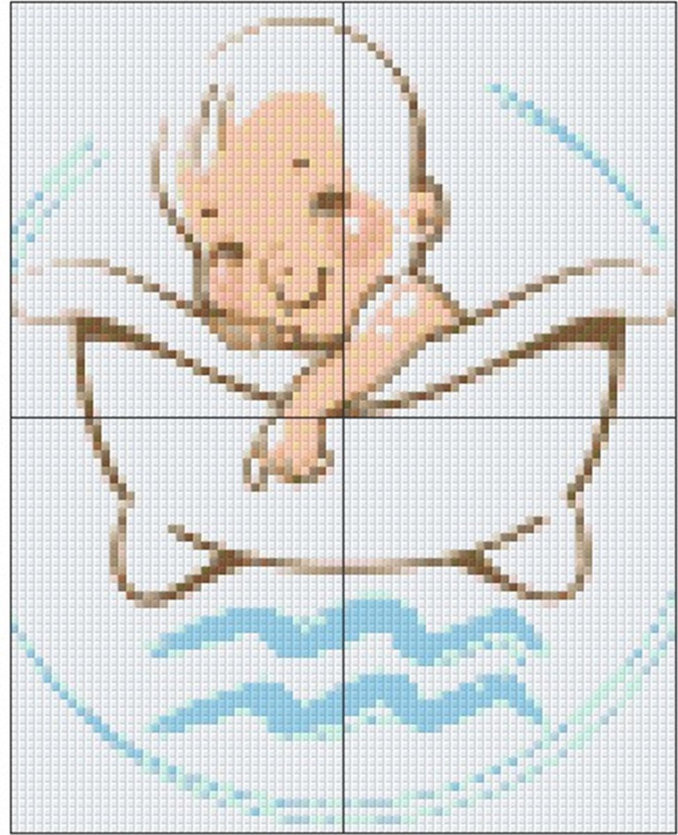 PIXELHOBBY BABYHOROSCOOPWATERMAN - 4PLATEN - 78MATJES