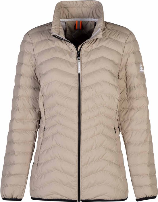 BJØRNSON Liva Stepjack Tussenjas Dames - Winddicht - Padded - Maat 36 - Beige