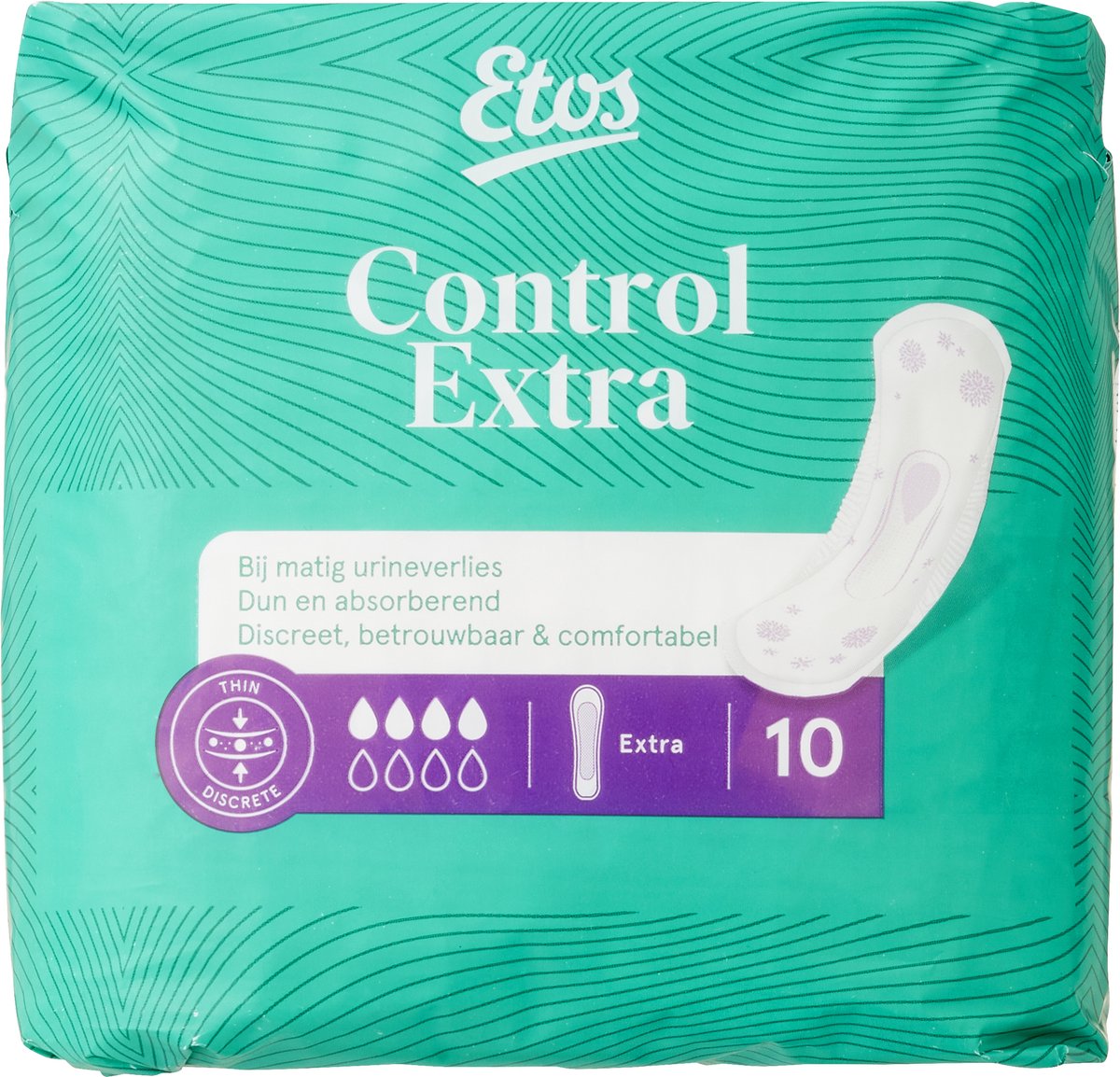 Goedkoopste Etos Incontinentieverband Extra - 10 stuks