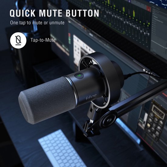 XLR Dynamische Microfoon PC - USB-microfoon voor Streaming, Podcast, Studio, Gaming - PS4/5, Mac, Mixer - Merkloos