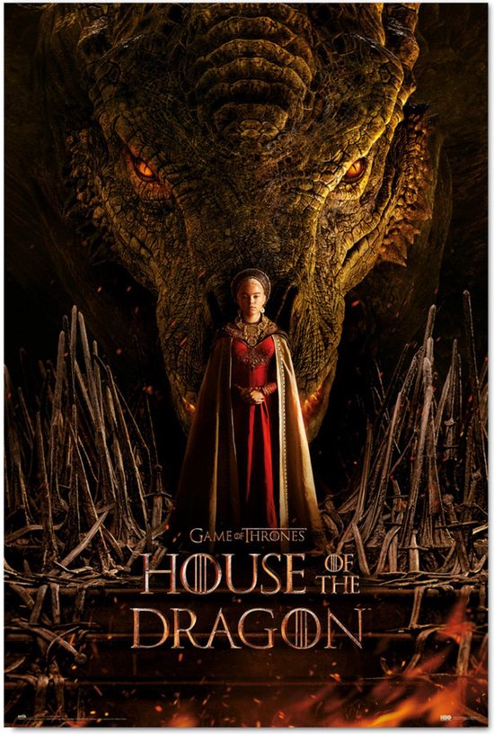 Poster House of the Dragon Rhaenyra Targaryen 61x91,5cm