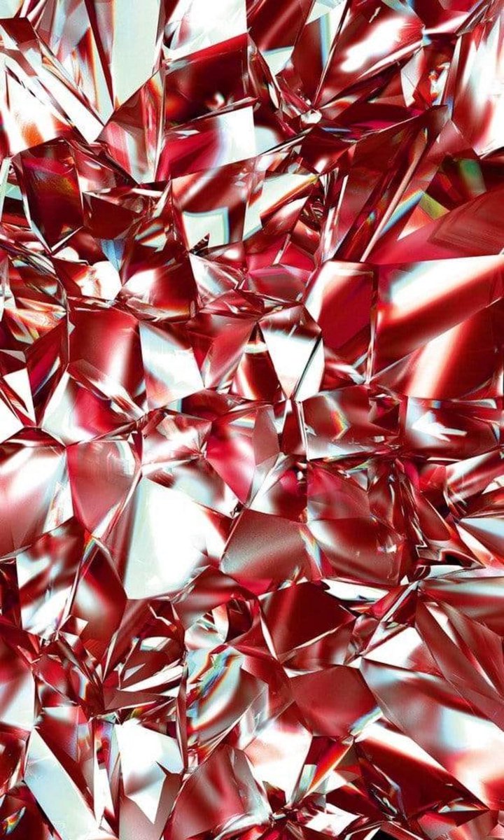 Fotobehang - Red Crystal 150x250cm - Vliesbehang
