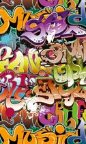 Fotobehang - Graffiti Art 150x250cm - Vliesbehang