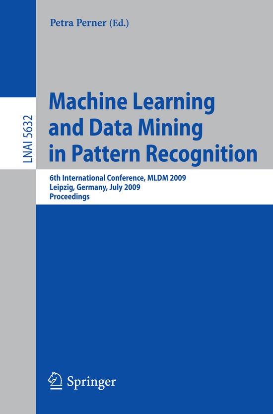 Machine Learning and Data Mining in Pattern Recognition - cover