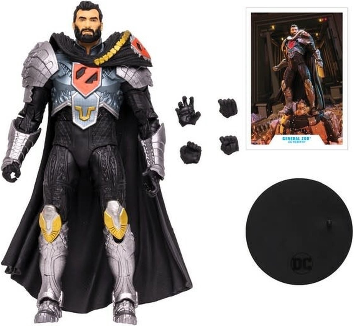 DC Comics: Rebirth - General Zod 7 inch Action Figure