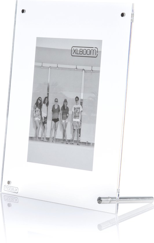 XLBoom Level fotolijst - in Acryl - Transparant - Fotoformaat 13 x 18 cm