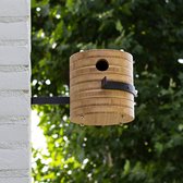 Vogelhuis Fly Inn met ophangbeugel - Bamboe | Heeej | Duurzaam | Vogels | Cadeau