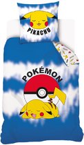 Pokémon Dekbedovertrek, Ball - Eenpersoons - 140 x 200 cm - Katoen