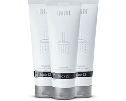 JANZEN Shower Gel Black 22 3-pack