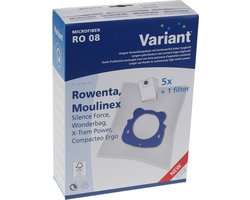 Geschikt voor ROWENTA - STOFZUIGERZAK - RO08 5st+filter microfiber - ZR200520