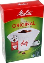 Melitta - Koffiefilters Original 1x4 Wit - 100 stuks