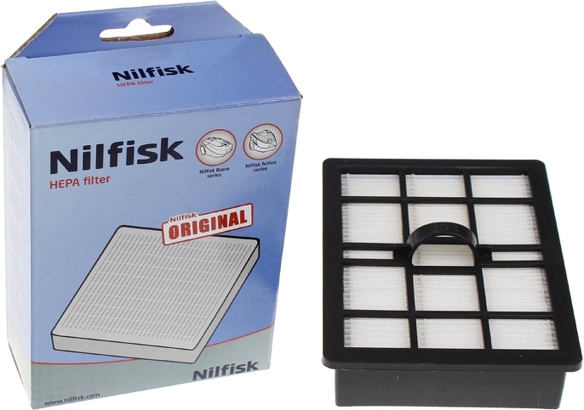 Filtro Hepa H10 Originale Nilfisk Per Aspirapolvere Action Series - Ricambio Di Qualità - 4