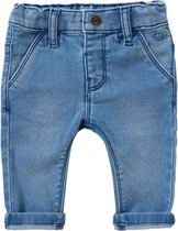 Noppies Boys Denim Pants Blue Point relaxed fit Jongens Jeans - Mid Blue Denim - Maat 68