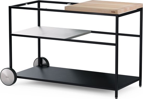 Höfats - Fire Kitchen Wiel voor Buitenkeuken Set van 2 Stuks - Glas - Zilver van Höfats — afbeelding 5