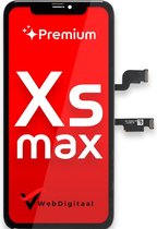 Voor Apple iPhone XS Max LCD Display + Touchscreen - Premium Kwaliteit - Zwart - Vervang Scherm - Scherm - Beelscherm - touchscreen - WebDigitaal