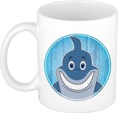 1x tasse / mug requin - 300 ml en céramique - tasses requin pour enfants