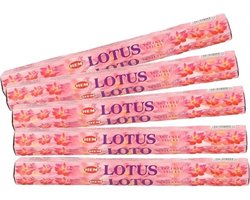 Hem Wierook stokjes - Lotus - 100x stokjes - Yoga/meditatie