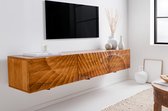 Massief houten tv-meubel SCORPION 160cm bruine mango lowboard wandkast
