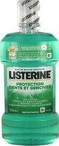 Listerine Bain de Bain de bouche Protection Dents et Gencives Menthe Fraîche 500 ml