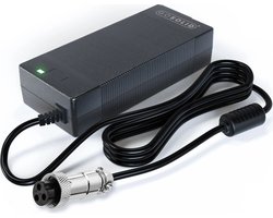 GO SOLID! ® Oplader geschikt voor Dualtron Elektrische Step - 67.2V 2A met GX16-3