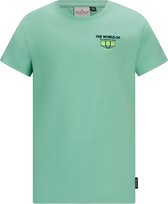 Retour jeans Zeb Jongens T-shirt - mint green - Maat 13/14